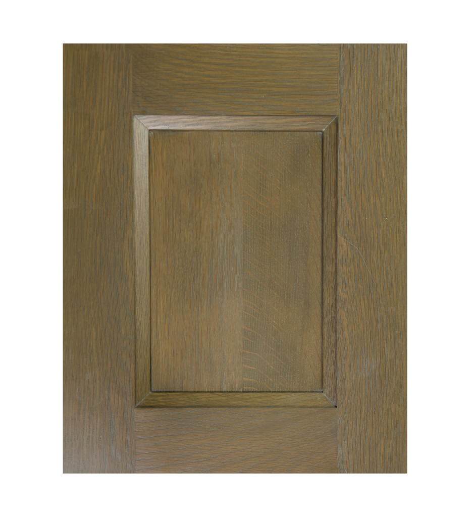 Door Style : Princeton 3" - Species : White Oak (Rift Cut) - Stained : W-OAK-4981 - Treatment : Brown Egg Glaze - No Hang Up