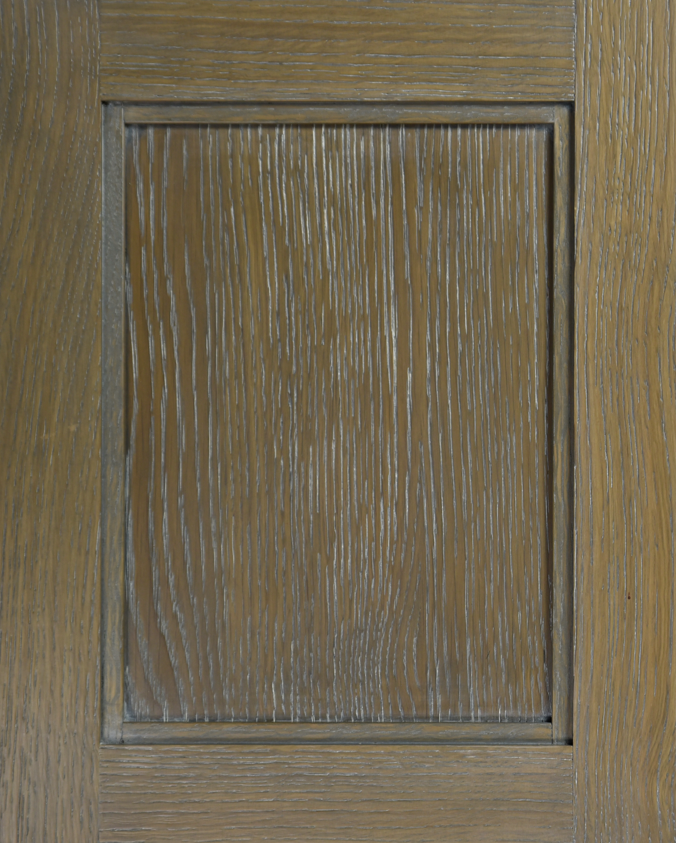 Aylmer Door - Custom Stain - Rift Cut W-Oak-5077 - Pewter Glaze - No Hang Up
