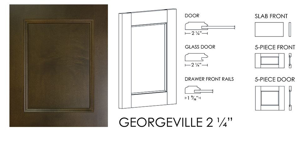 Georgeville Door - Asheen - MAP-5155