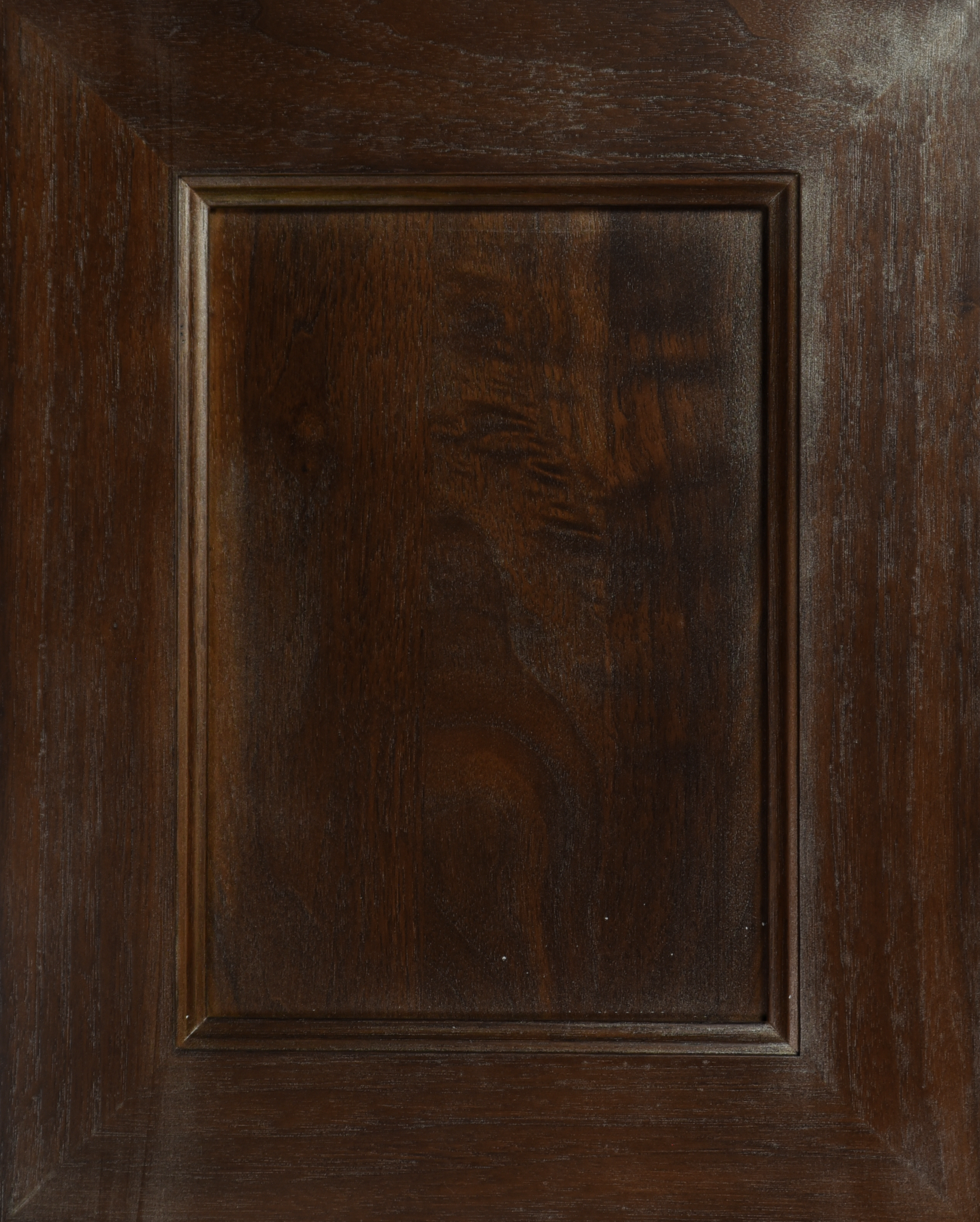 Island Brook Door - Custom Stain - Wal-4875 - Black Glaze