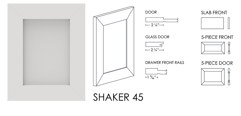 Shaker 45 - Artic Gray P713