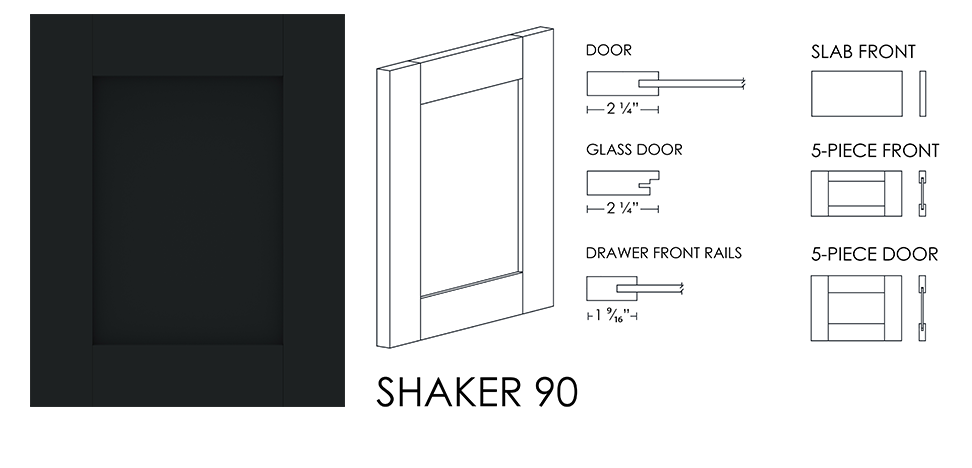 Shaker 90 - Black P706